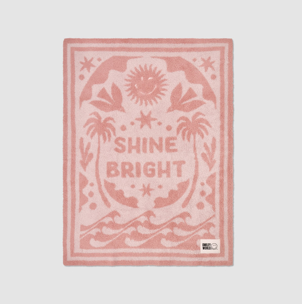 CozyChic® SmileyWorld® Sun Stroller Blanket | Barefoot Dreams®