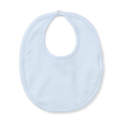 Kissy Kissy New Kissy Dots Print Bib - Blue/White | Berings