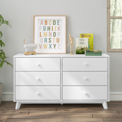 Max & Lily 6 Drawer Dresser