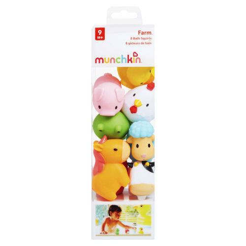 Munchkin Farm™ Bath Squirts, 8 Pack