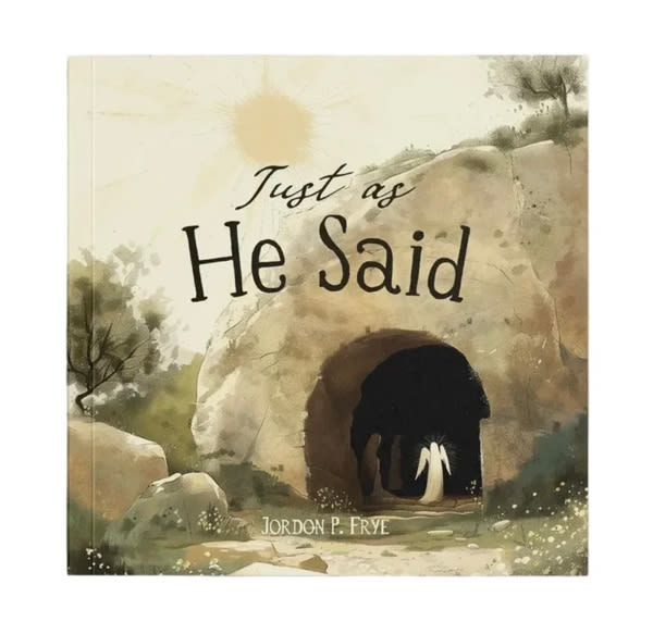 Just As He Said - Paperback Book