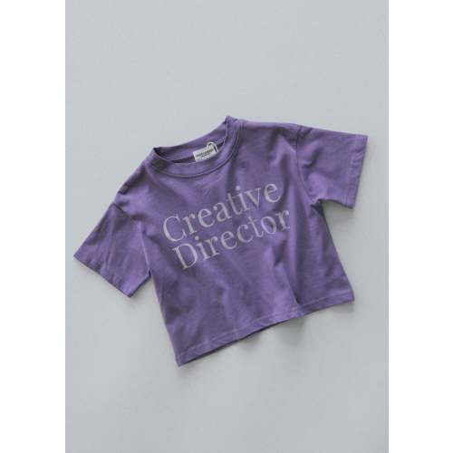Graphic Tee- Creative Director- Lilac – Fostered Collection