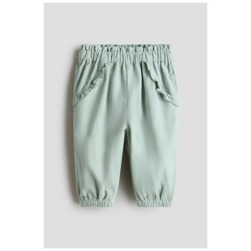 Frill-trimmed Corduroy Trousers, 6M
