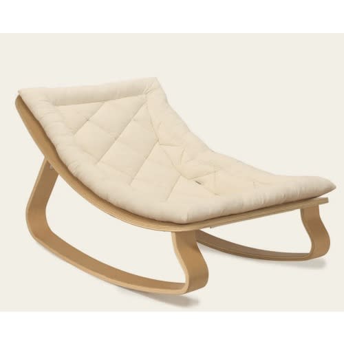 LEVO Baby Rocker in natural wood – Charlie Crane Paris