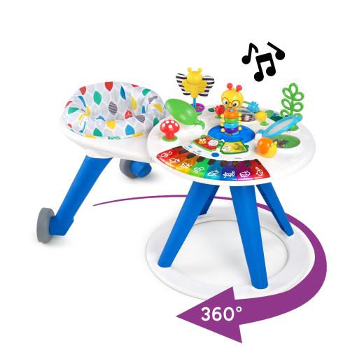 Baby Einstein 4-in-1 Activity Center: Infant Standing Play Stationary, Ages 6 months+