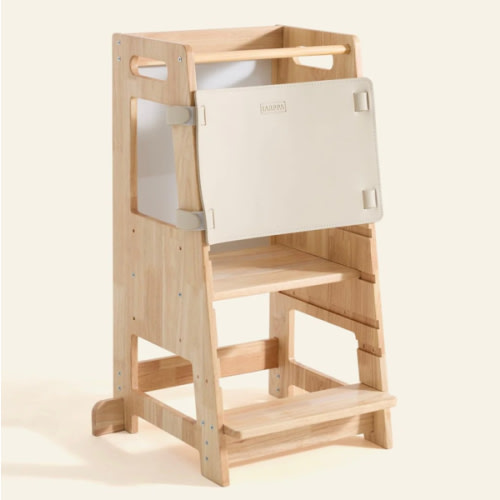 HARPPA Nordo | Safe & Stable Montessori Toddler Kitchen Wooden Tower - Perfect for Cooking & Learning, Counter Helper, Kitchen Tower, Gift for 2 Year Old
