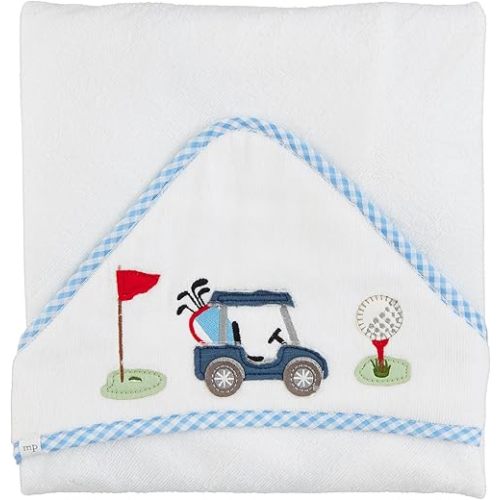 Mud Pie Kids Golf Hooded Towel; 30" X 30"