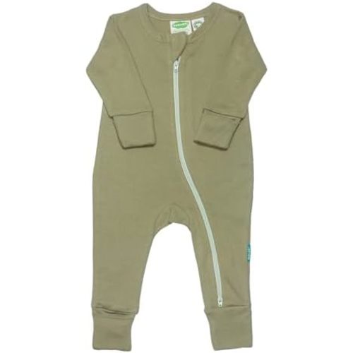 PARADE Organic Essentials '2-Way' Zip Romper - Long Sleeve
