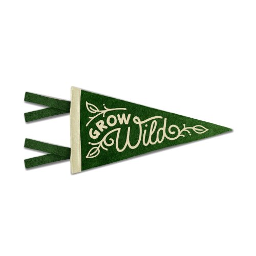Grow Wild Mini Pennant