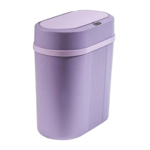 DOMELAY 12 L Kitchen Automatic Garbage Can, Violet