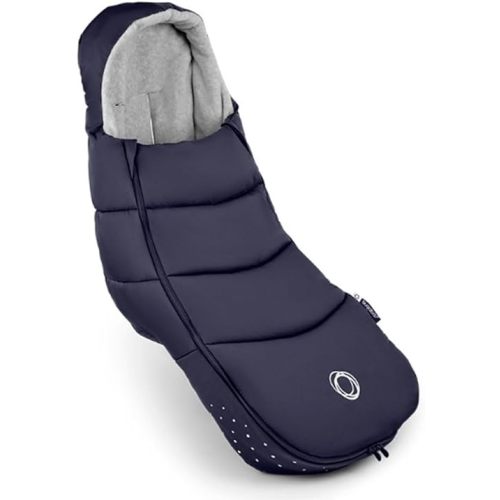 Bugaboo All Season Footmuff - Essential Pram Accessory for Every Season, Waterproof and Breathable Foot Warmer, Deep Indigo