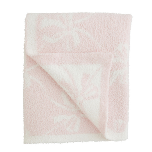 Bow Chenille Blanket