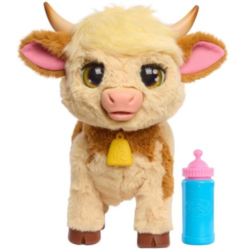 FurReal Friends Maggie the Feed & Follow Cow Stuffed Animal
