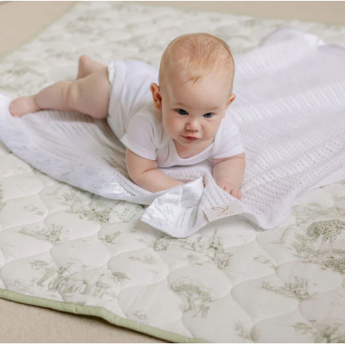 Safari Toile Quilted Playmat