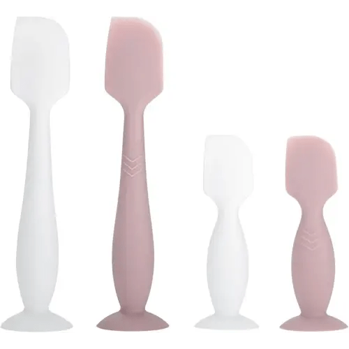 Baby Diaper Cream Spatula Applicator, 4 Pack Baby Butt Spatula Diaper Rash Cream Applicator for Butt Paste Diaper Cream, Newborn Baby Essentials, 2 Large and 2 Mini Sizes