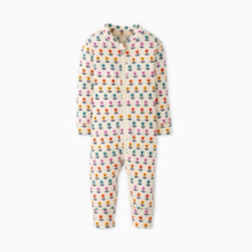 Hanna Andersson Baby 2-Way Zip Sleeper in HannaSoft - Mini Tulips, 0-3 M