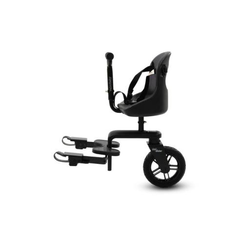 ValcoBaby Uni Rider Stroller Pram Ride-On Puncture Proof Wheels Kids 15m+ - Black