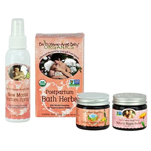 Earth Mama Angel Baby Postpartum Recovery Essentials Bundle