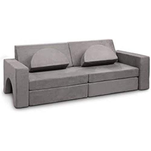 Betterhood Play Couch Sofa for Kids Imaginative Furniture Play Set for Creative Kids,Toddler to Teen Bedroom Furniture,Girls and Boys Playroom Sofa 8PCS