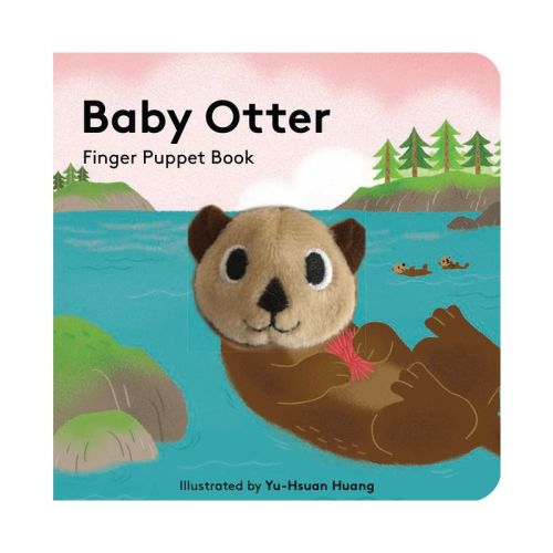 Baby Otter: Finger Puppet Book - (baby Animal Finger Puppets) (board Book)