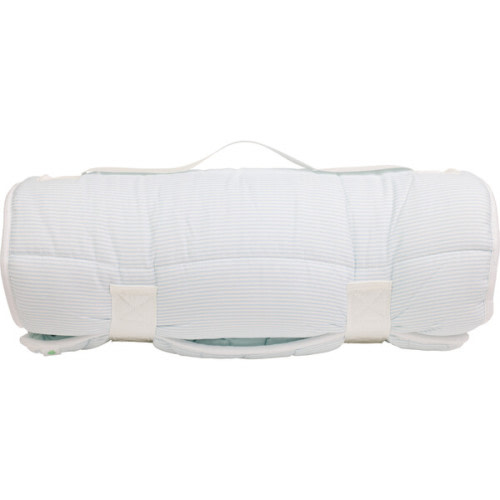 The Nap Mat, Light Blue Stripe - Apple of My Isla | Maisonette