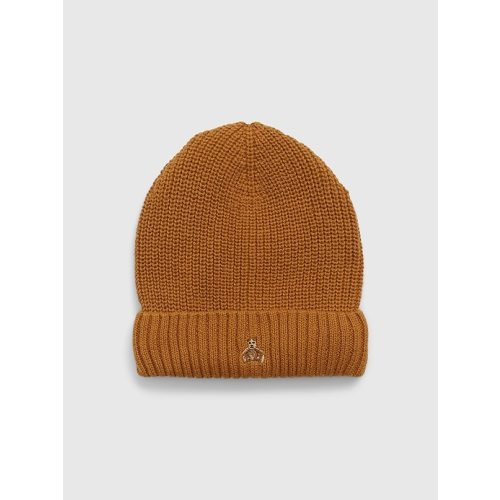 Baby Brannan Bear Beanie in tigers eye yellow, size: 0-6 M