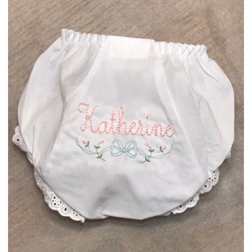 Monogram/Initial Personalized Diaper Cover