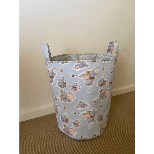 Dumbo Fabric Toy Bin Dumbo Laundry Hamper Dumbo Fabric - Etsy