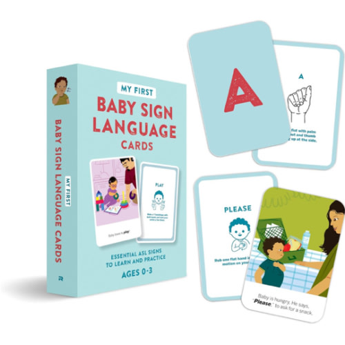 My First Baby Sign Language Flash Cards: Essential ASL Signs to Learn and Practice