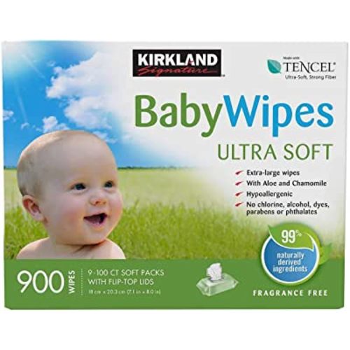 KIRKLAND Signature Baby Wipes (900 Wipes)