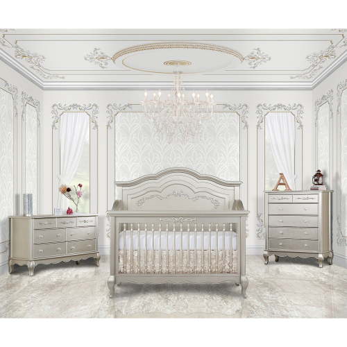 Evolur Aurora 5-in-1 Convertible Crib, Choose Color