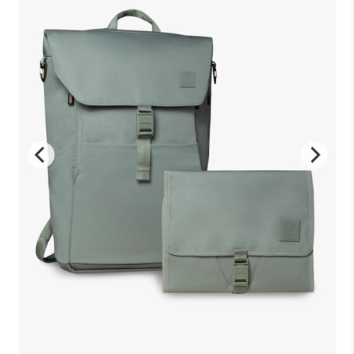 Everyday Diaper Backpack & Changing Wallet Bundle / Mid(dle of the)night Black