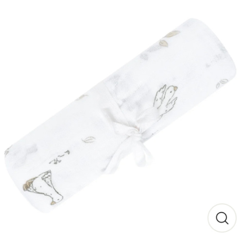 Mousseline de coton - Petites oies - Perlimpinpin