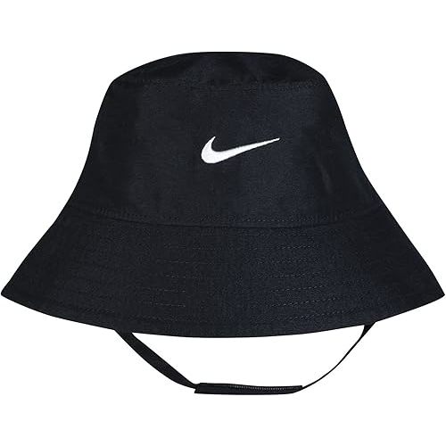 Nike Little Boys UPF 40+ Bucket Hat (B(6A2682-023)/W, 12-24 Months)