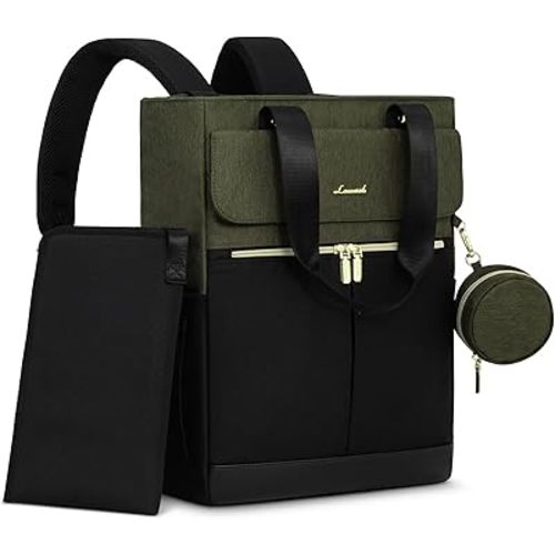 LOVEVOOK Diaper Bag Backpack with Insulated Pockets, Changing Pad, Pacifier Case, Anti-Theft Travel Backpack for Women