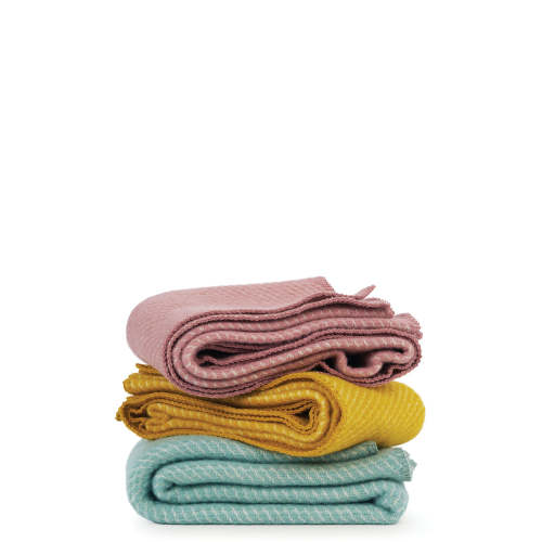 Velvet ECO Lambswool Baby Blanket, Three Color Variants