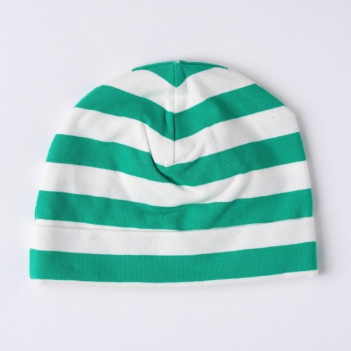 Baby Cap Organic - Blarney Green Stripes – Manymoons