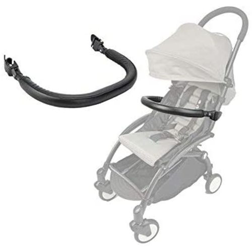 Stroller Bar for Babyzen YoYo and Yoyo+ - Armrest, Handle, Bumper and Crossbar - PU Leather - by Neutral
