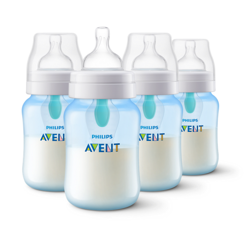 Anti-colic bottle with AirFree vent