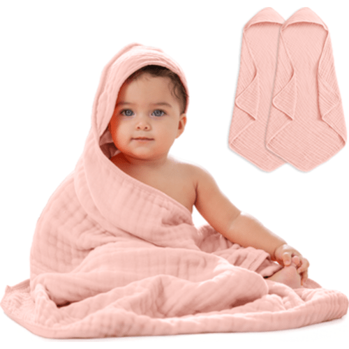 Baby Hooded Towels - Pack of 2