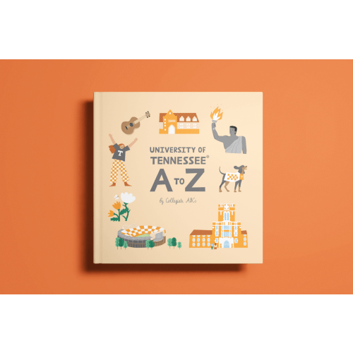 University of Tennessee A to Z Children's Book | Personalized Tennessee Baby Gift | Collegiate ABCs