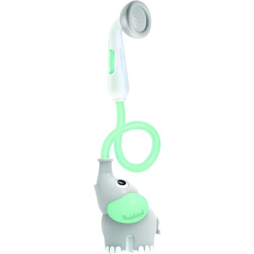 Yookidoo - Elephant Baby Bath Shower Head - Teal - Suitable for Newborns, Infants, and Toddlers - Can be Used as a Bath Toy - Compact and Portable - from Birth – 40212