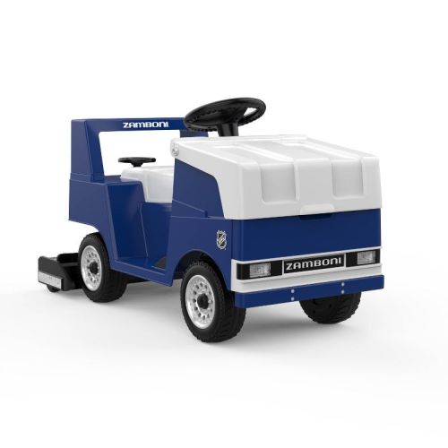 NHL Zamboni 6V Powered Ride-On Car - Blue/White