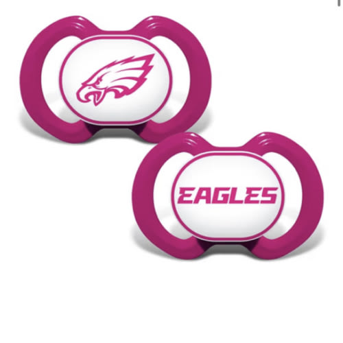 Philadelphia Eagles PINK 2pk Pink Baby Pacifier - 84081012