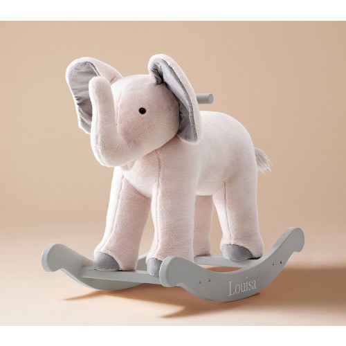 Monique Lhuillier Elephant Plush Nursery Rocker