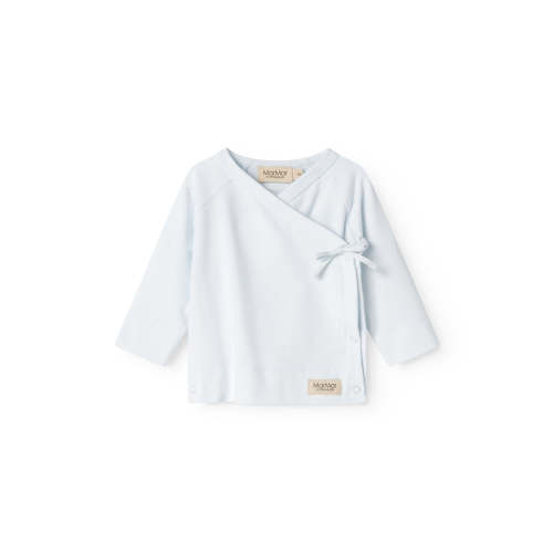 Tut Wrap LS, Blouse - Light Blue