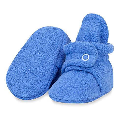 Zutano Cozie Fleece Baby Booties, Unisex, For Newborns and Infants