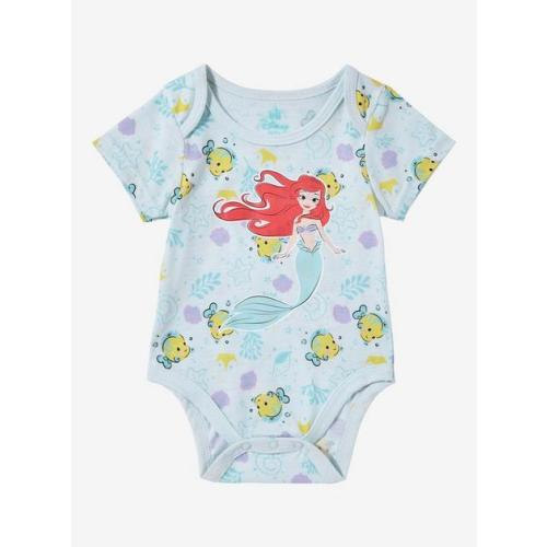 Disney The Little Mermaid Ariel & Flounder Allover Print Infant One-Piece -- BoxLunch Exclusive | BoxLunch