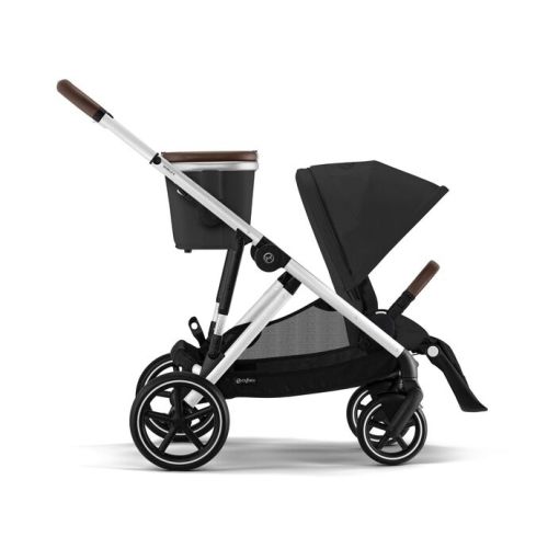 Gazelle S - Moon Black (Silver Frame)