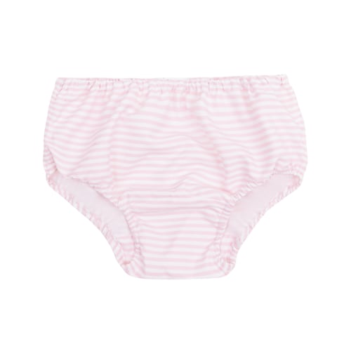 baby pink stripe diaper cover - 0 to 6 months